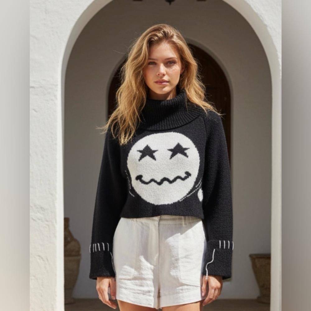 Cider Black and White Kids Jacket